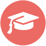 picto formation solide pictogramme chapeau de diplômé